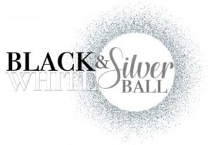 Black White and Silver Ball
