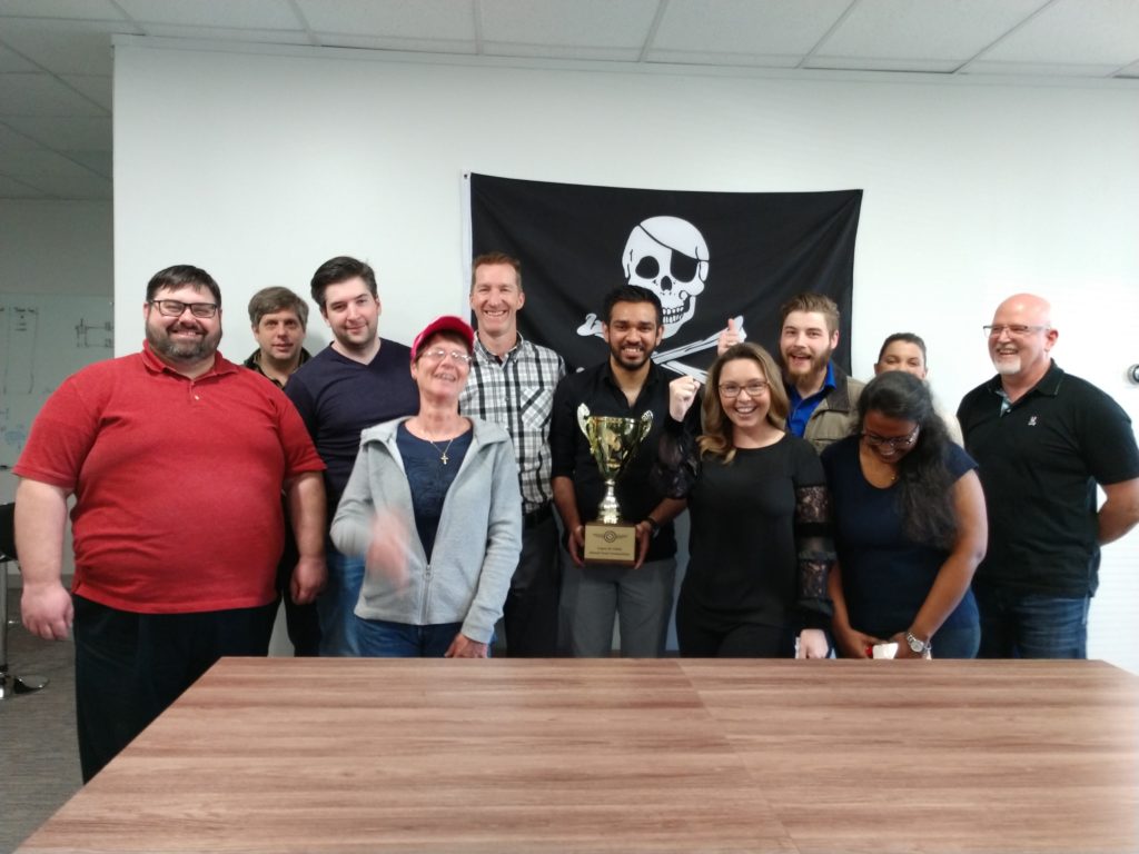 Black Pearl Technology receives Capes for CASA Team Competition trophy