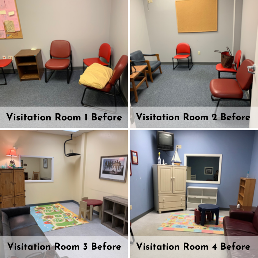 CPS Visitation Rooms before photos