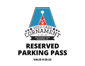 Cornament parking pass