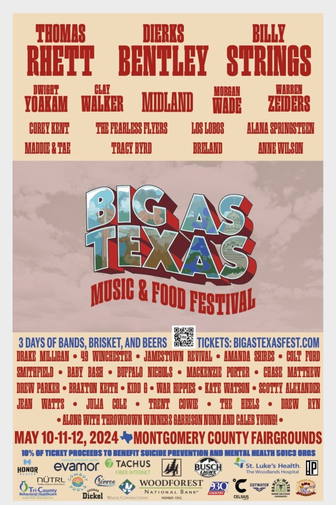 Big as Texas 2024 poster